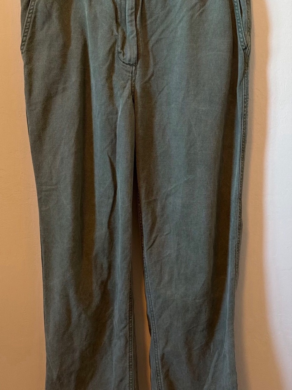 Women’s Gap Green Elastic Waist Casual Pants